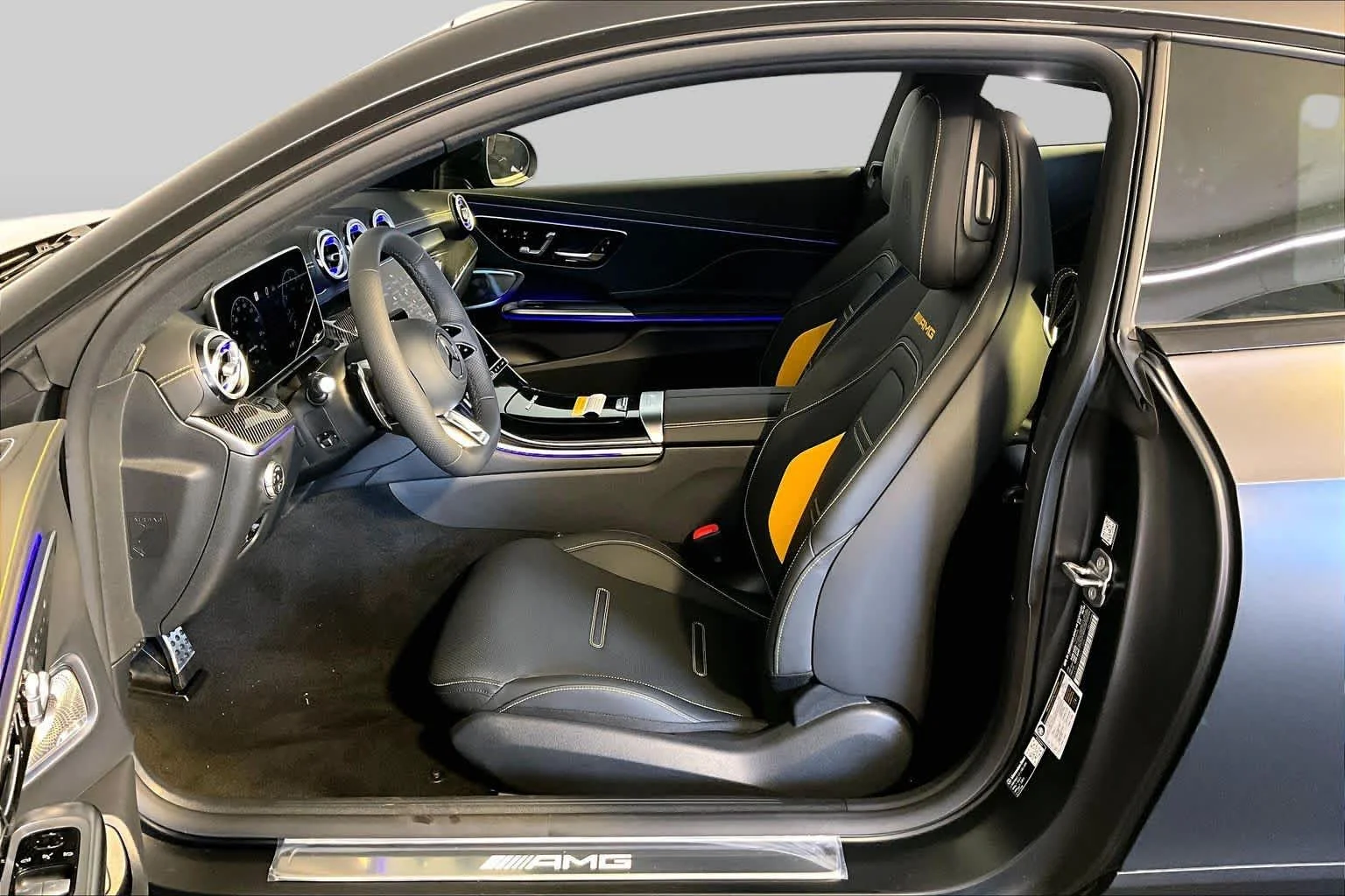 New 2027 MANUFAKTUR exclusive graphite grey magno Mercedes-Benz AMG® CLE 53 image 13