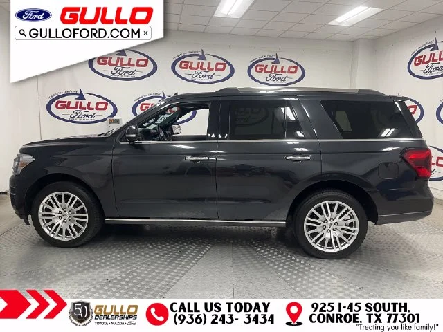 Used 2024 Dark Matter Gray Metallic Ford Limited image 4