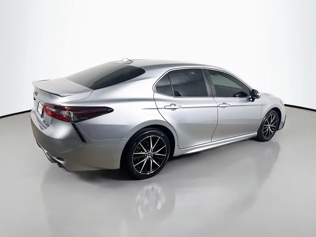 Used 2024 Celestial Silver Metallic Toyota SE image 7