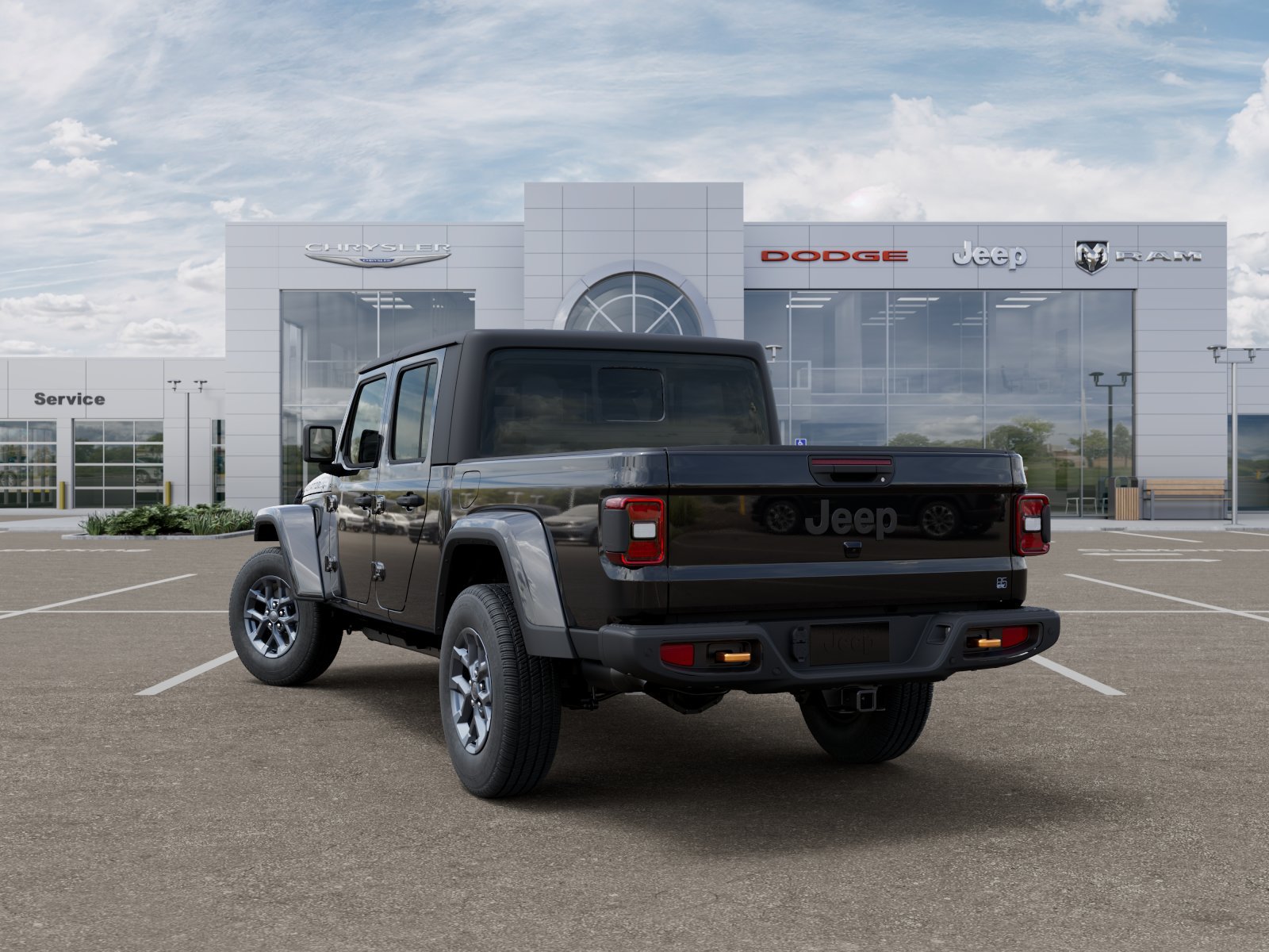 New 2026 Black Clear-Coat Exterior Paint Jeep 85th Anniversary Edition image 30