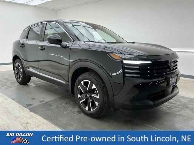 Certified Used 2025 Super Black Nissan SV image 3