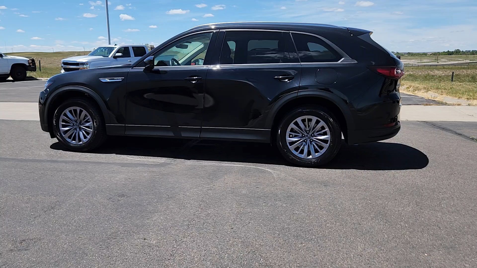 Used 2025 Jet Black Mica Mazda Preferred Package image 2
