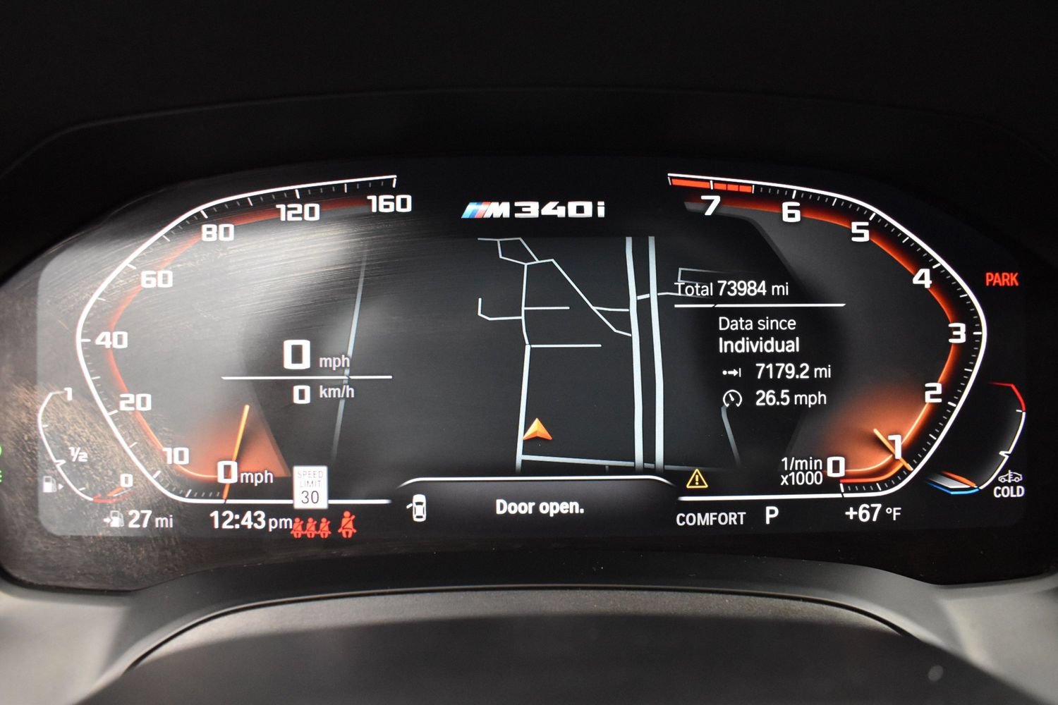 Used 2020 Black Sapphire Metallic BMW M340i xDrive image 8