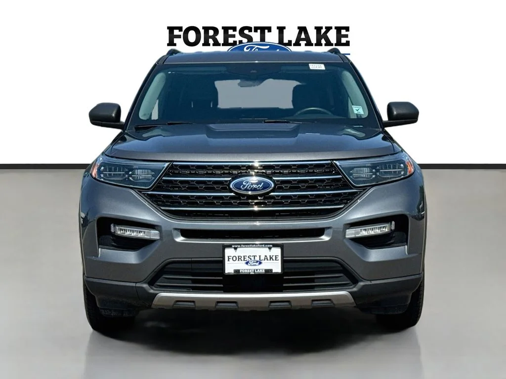 Certified 2023 Ford Explorer XLT with VIN 1FMSK8DH7PGB48127 for sale in Forest Lake, Minnesota