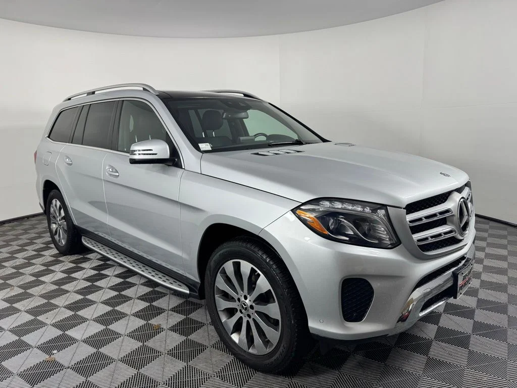 Used 2019 Silver Mercedes-Benz GLS 450 image 3