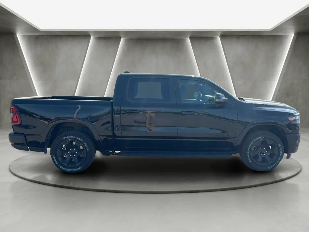 New 2026 Diamond Black Crystal Pearl-Coat Exterior Paint RAM Big Horn/Lone Star image 8