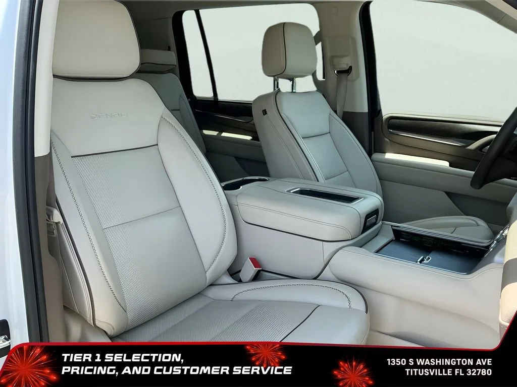 Used 2024 White Frost Tricoat GMC Denali image 15