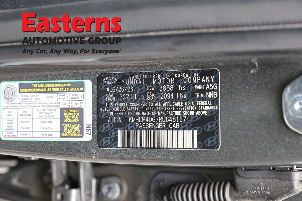 Used 2024 Gray Hyundai Limited image 36