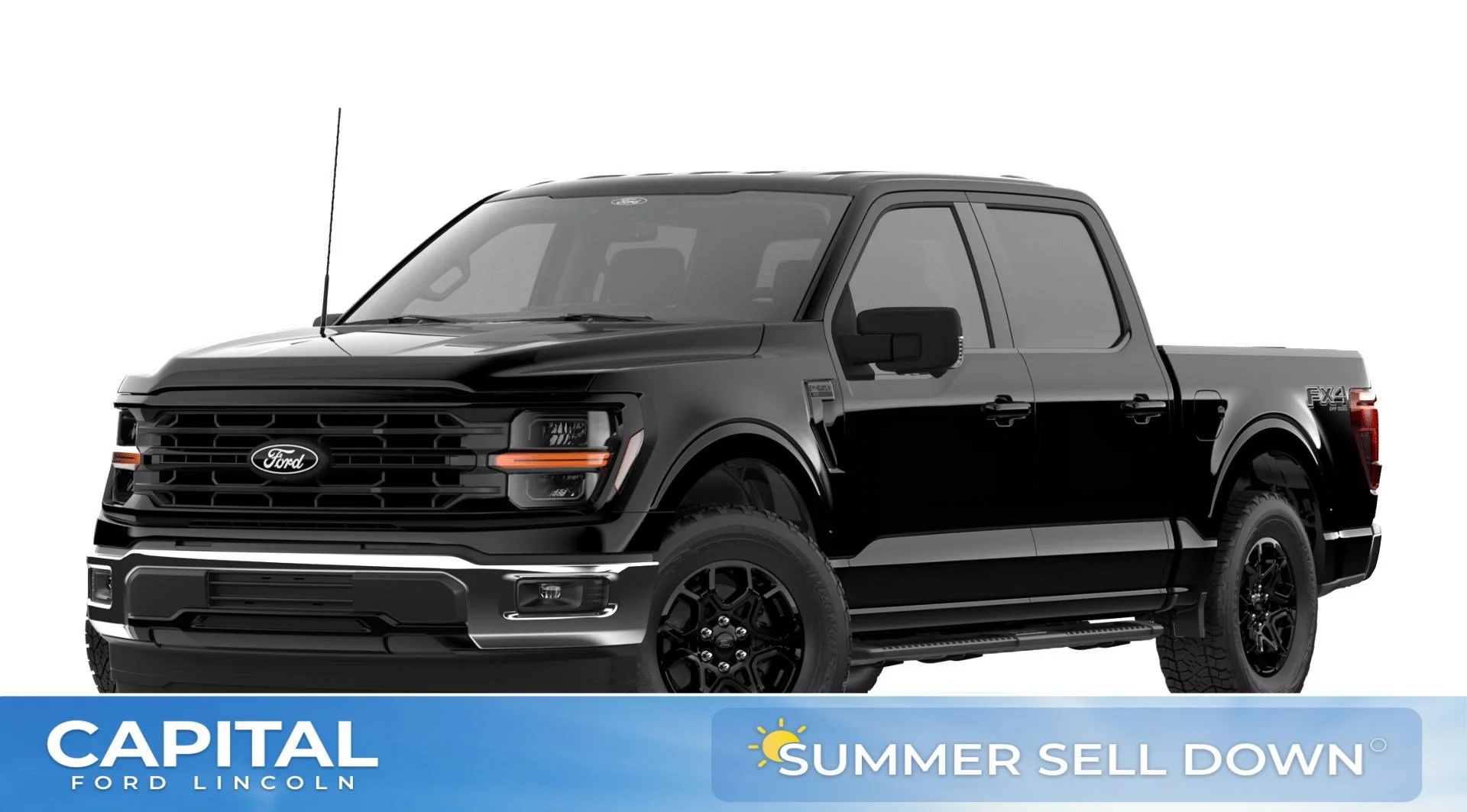 New 2026 AGATE BLACK METALLIC Ford XLT image 1