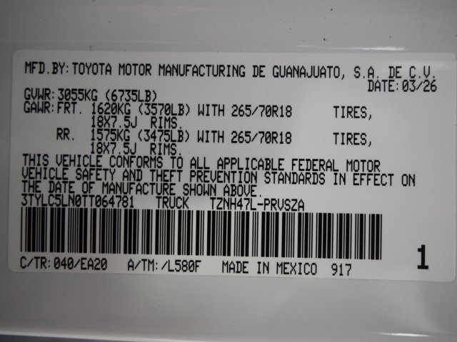 New 2026 Ice Cap Toyota TRD Off-Road i-FORCE MAX image 31