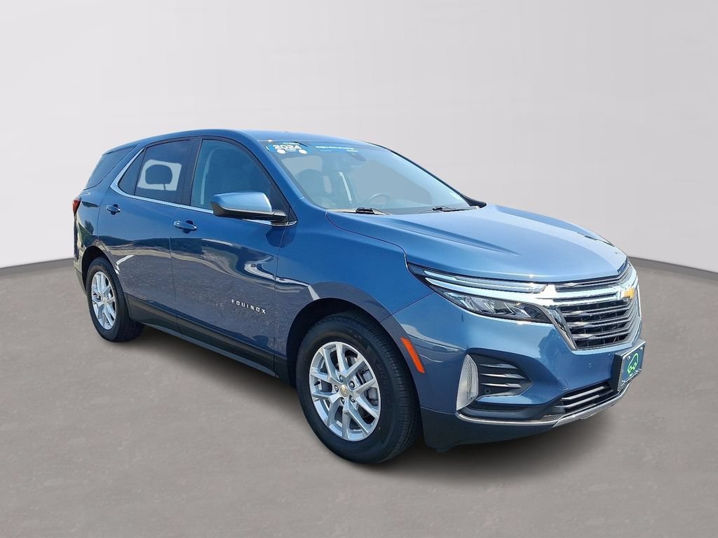 Certified Used 2024 Lakeshore Blue Metallic Chevrolet LT image 3