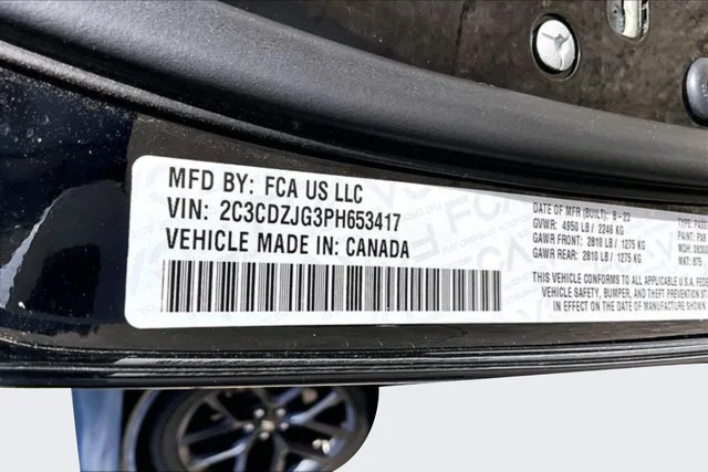Used 2023 Black Dodge GT image 28