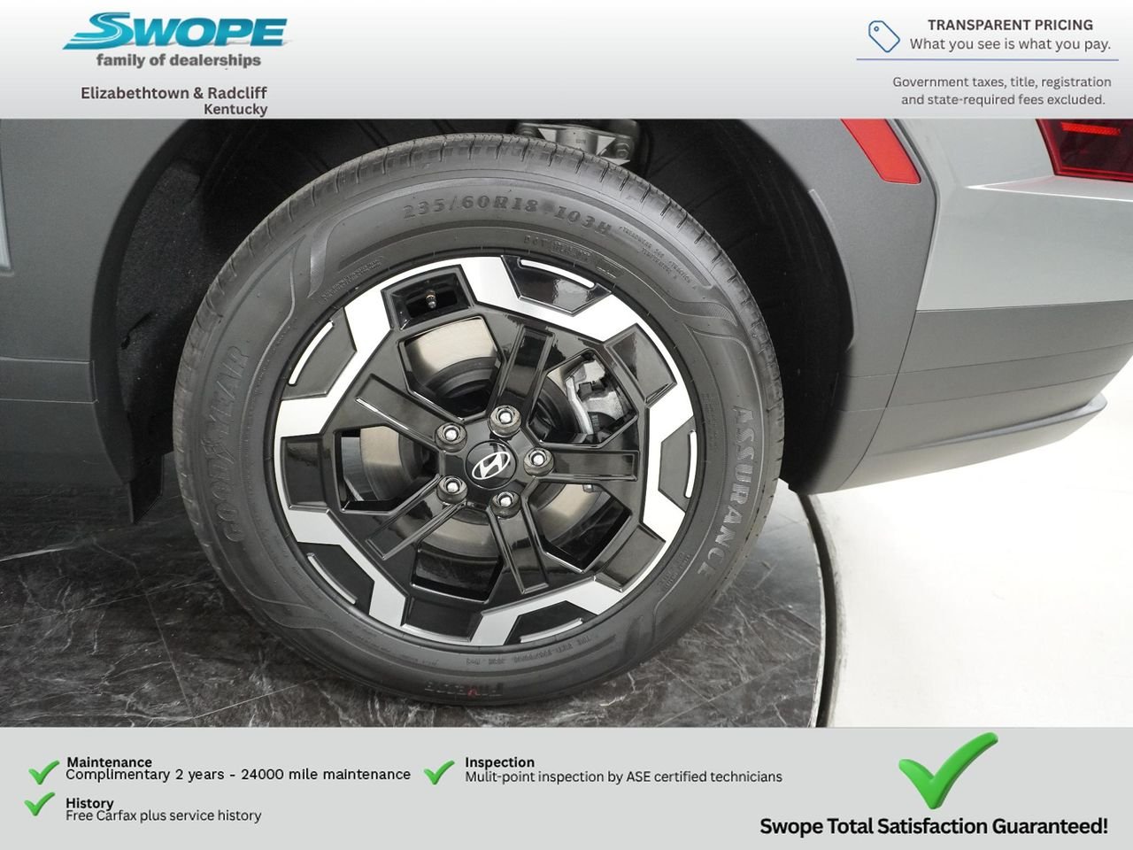 New 2027 Hampton Gray Hyundai SEL AWD image 28