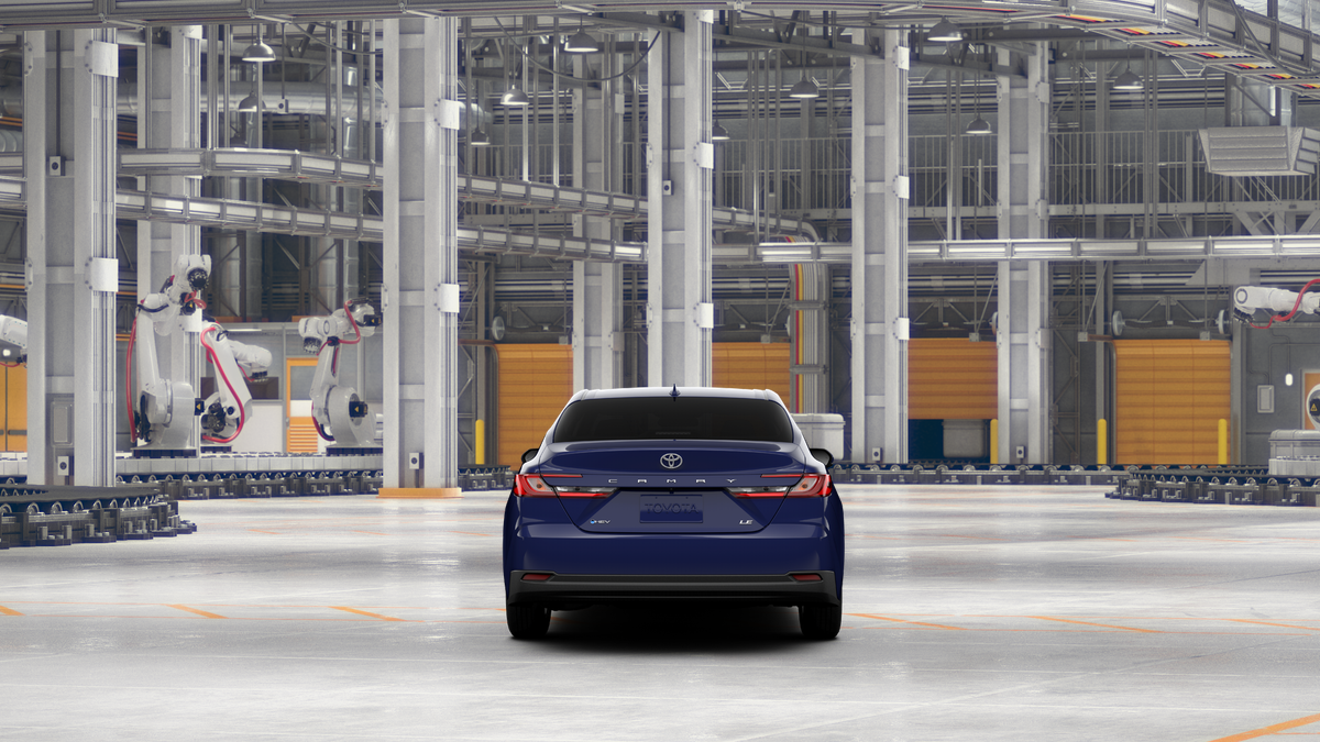 New 2027 Reservoir Blue Toyota LE image 8
