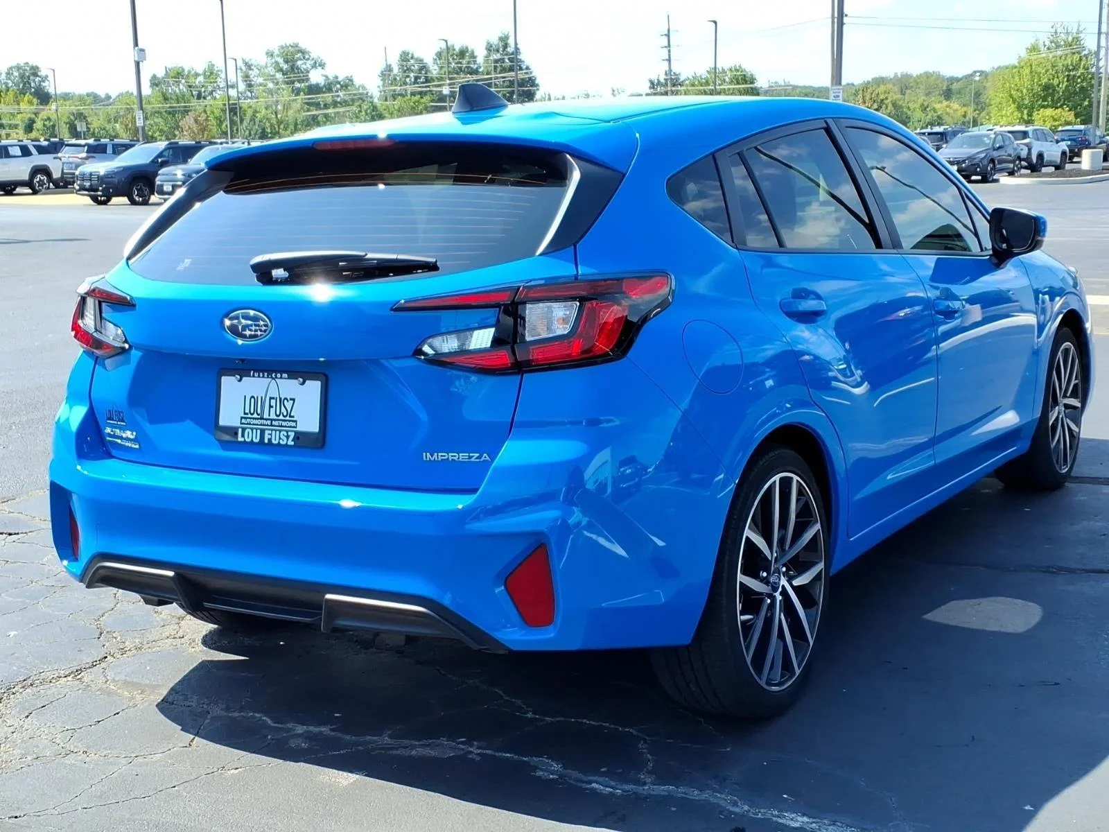 Used 2025 Oasis Blue Pearl Subaru Sport image 26