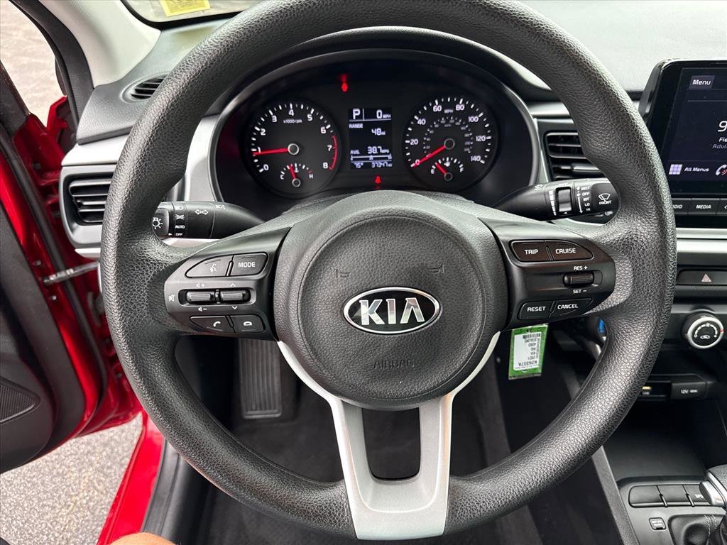 Used 2021 Currant Red Kia S image 11