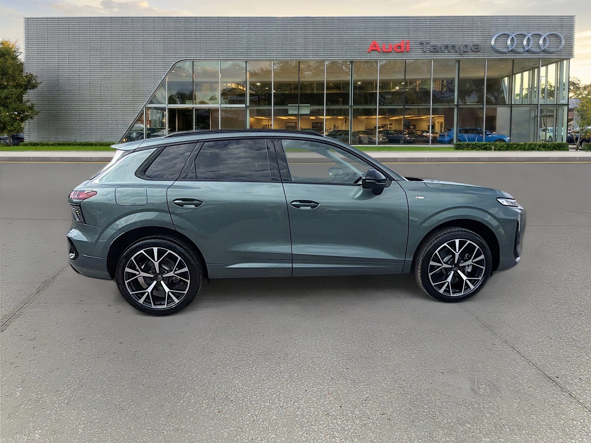 New 2026 Sage Green Metallic Audi S line image 2