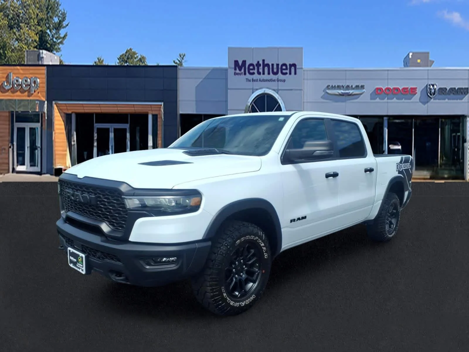 Used 2026 Bright White Clearcoat Ram Rebel image 7