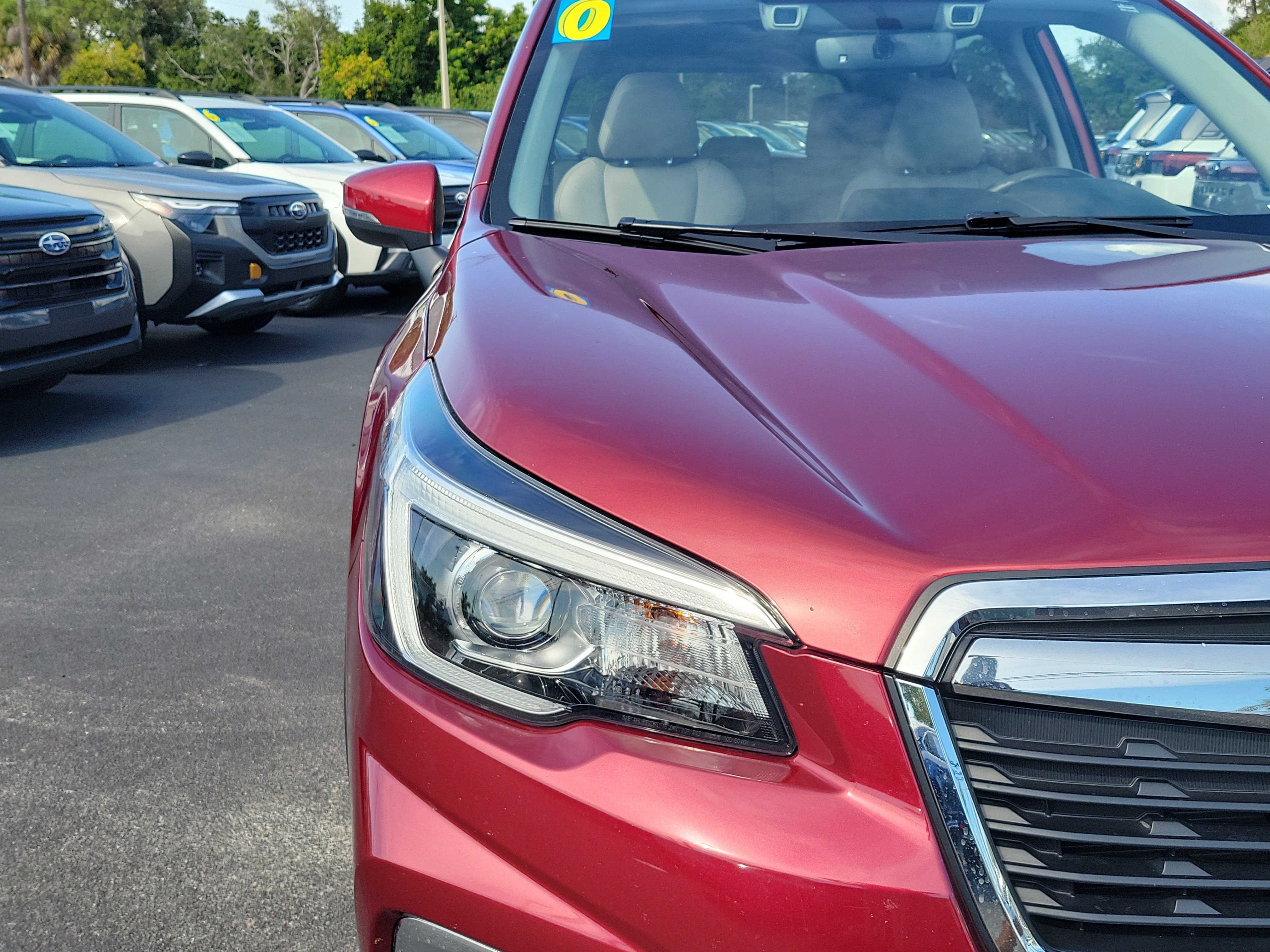 Used 2020 Crimson Red Pearl Subaru Limited image 6