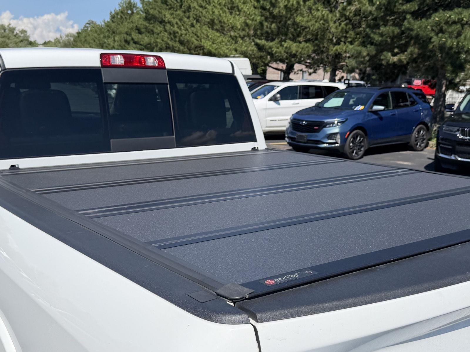 Used 2022 Bright White Clearcoat Ram Laramie image 10