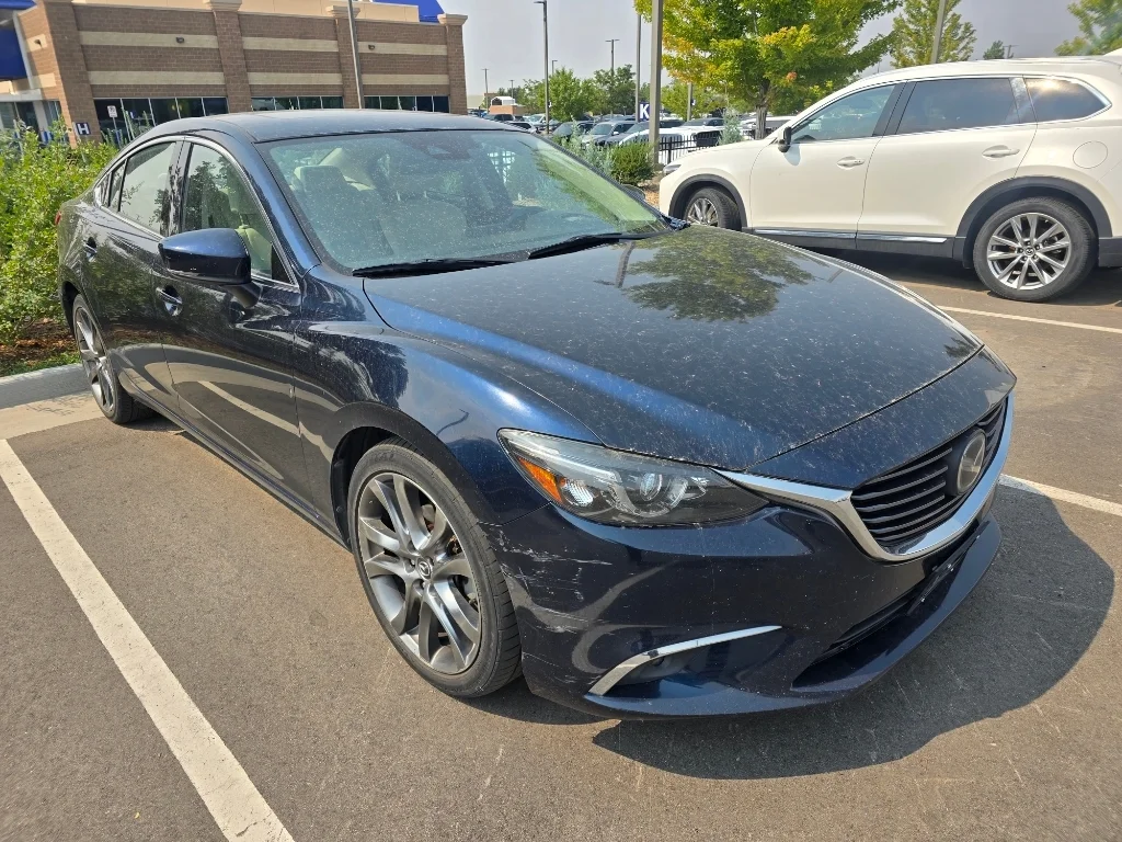 Used 2017 Deep Crystal Blue Mazda Grand Touring image 16