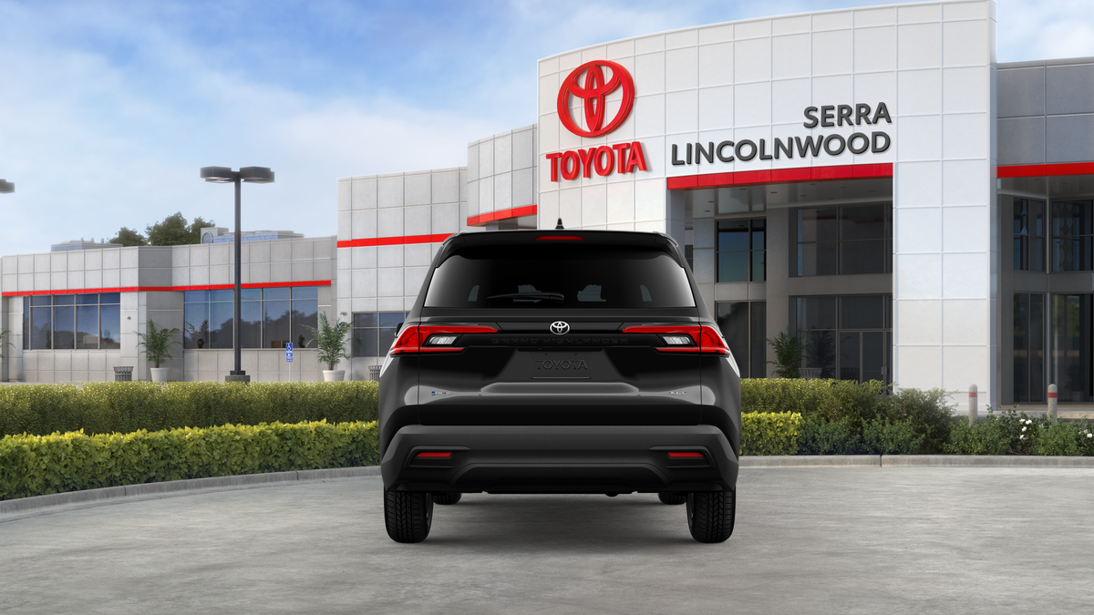 New 2026 Midnight Black Metallic Toyota Hybrid XLE image 8