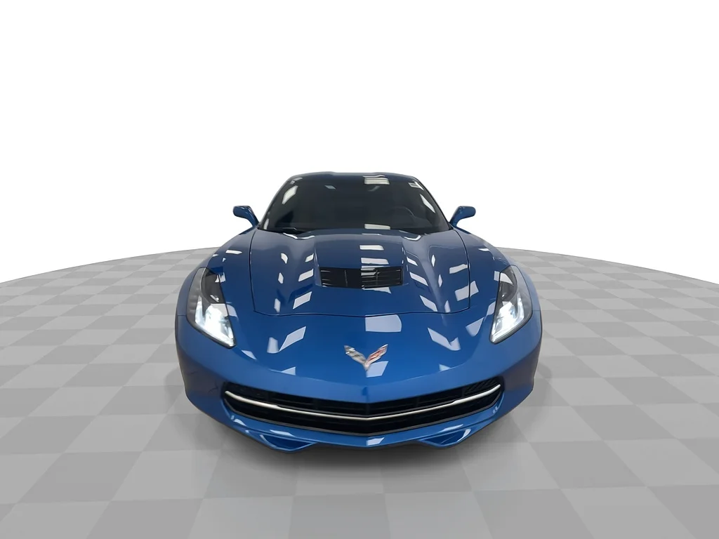 Used 2015 BLUE Chevrolet Stingray Z51 image 4