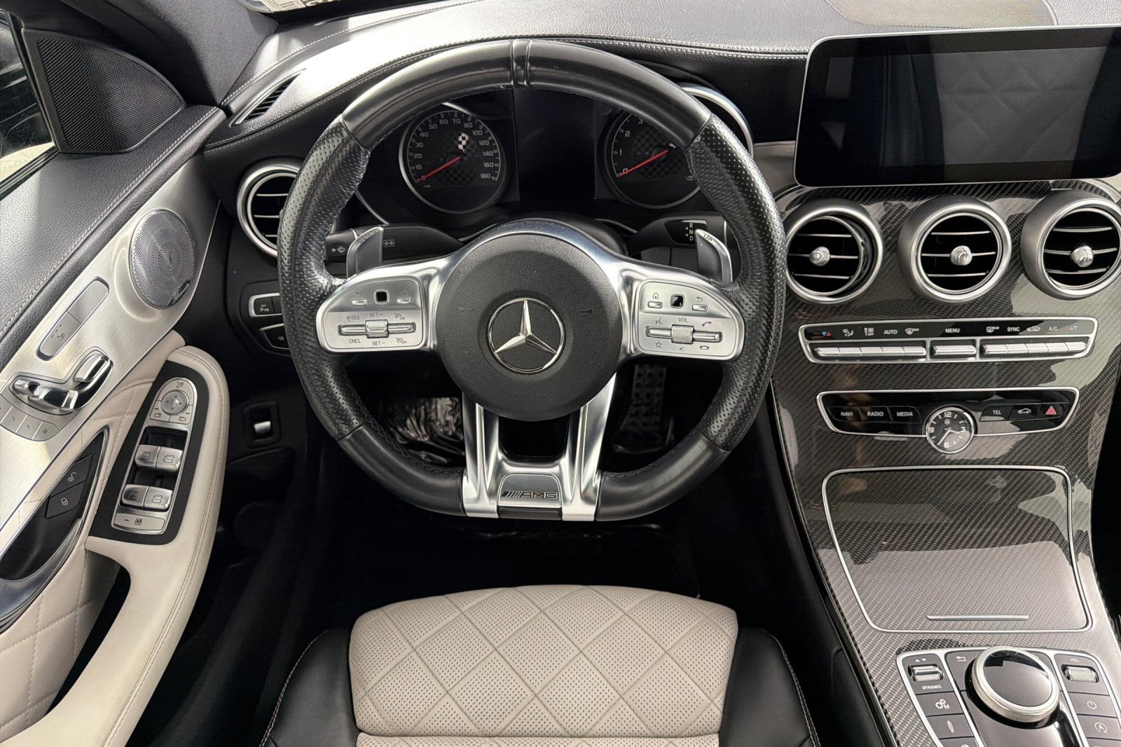 Used 2019 Black Mercedes-Benz AMG® C 43 4MATIC Sedan image 13