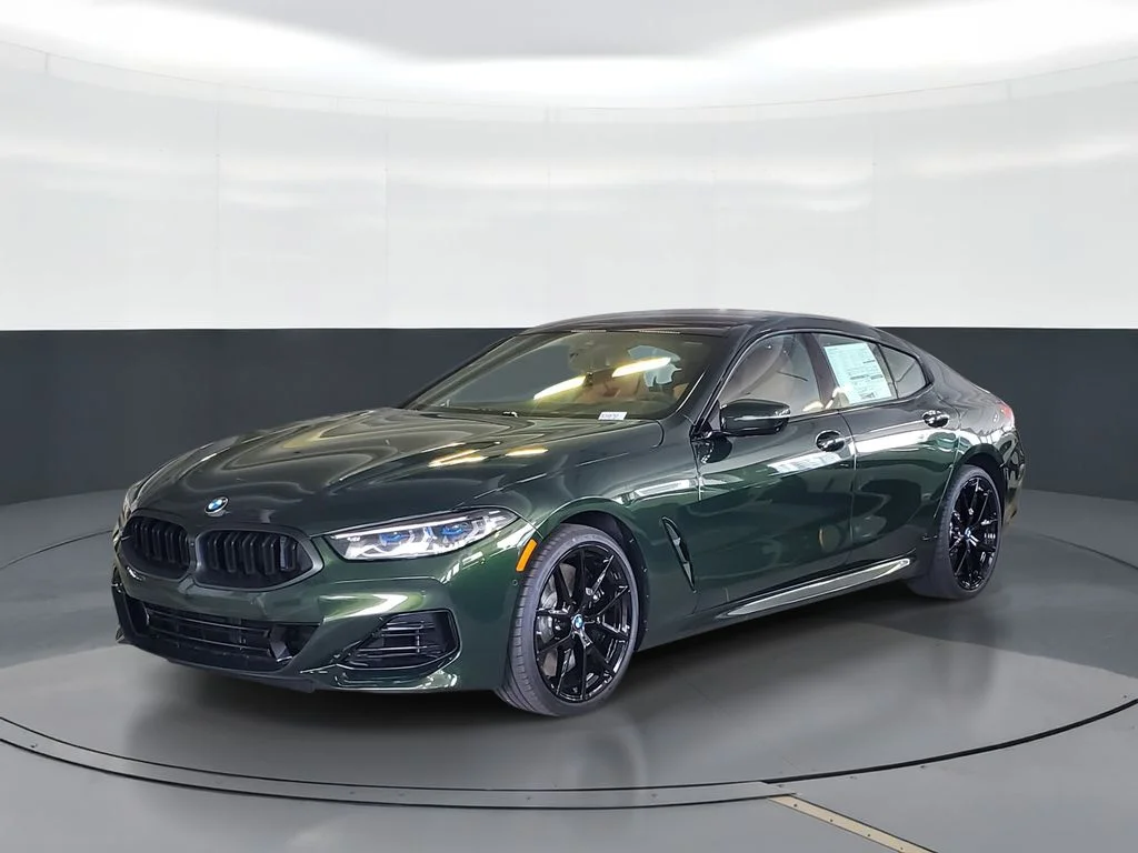 New 2026 San Remo Green Metallic BMW 840i Gran Coupe image 1