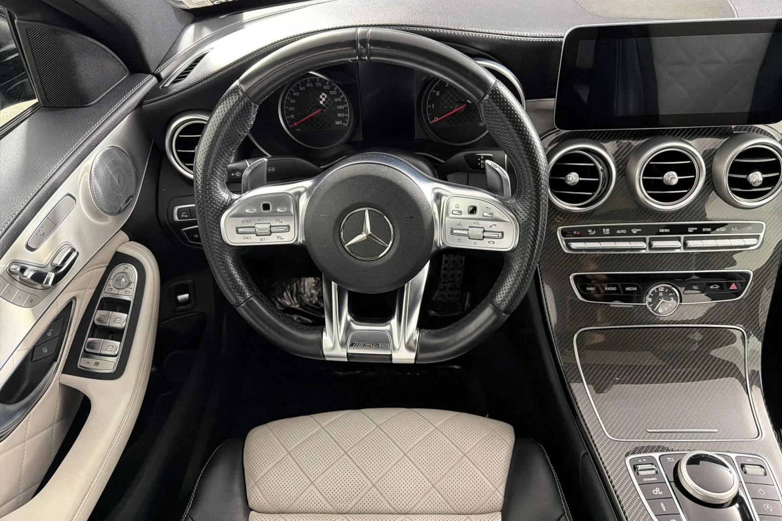 Used 2019 Black Mercedes-Benz AMG® C 43 4MATIC Sedan image 13