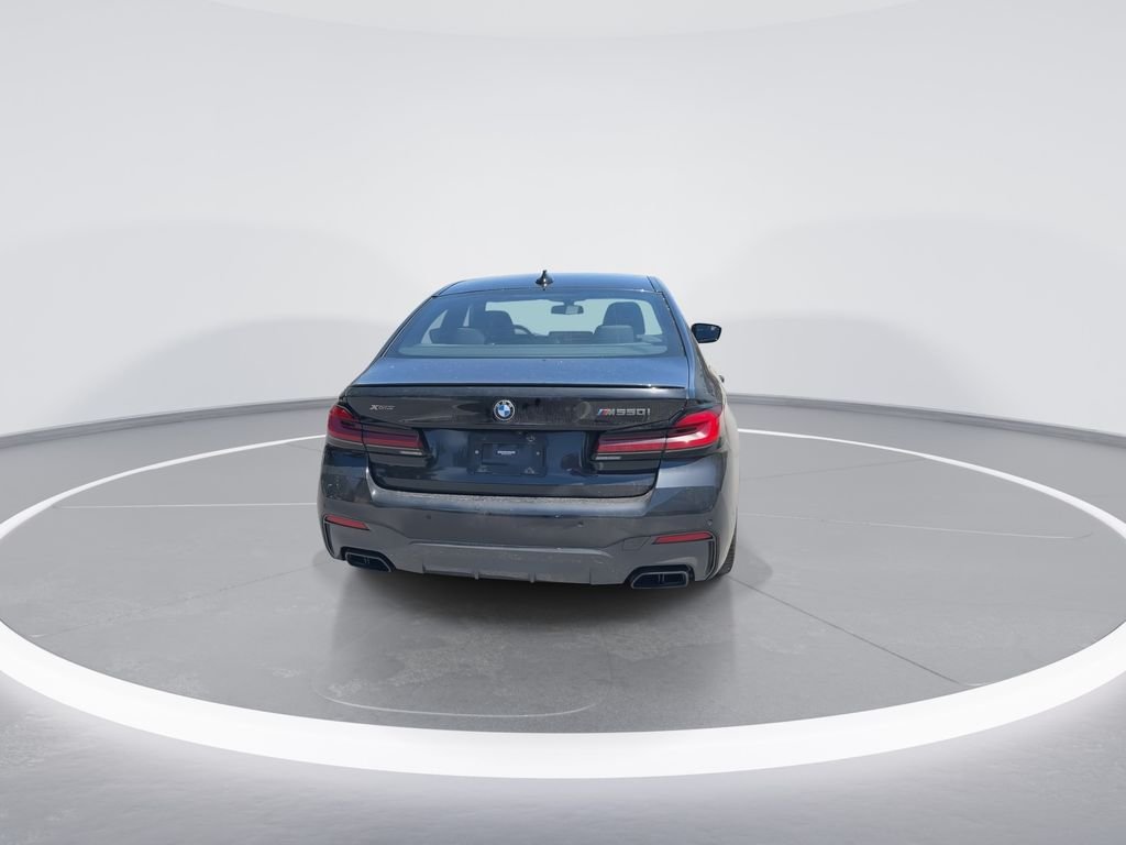 Certified Used 2023 Black Sapphire Metallic BMW M550i xDrive image 7
