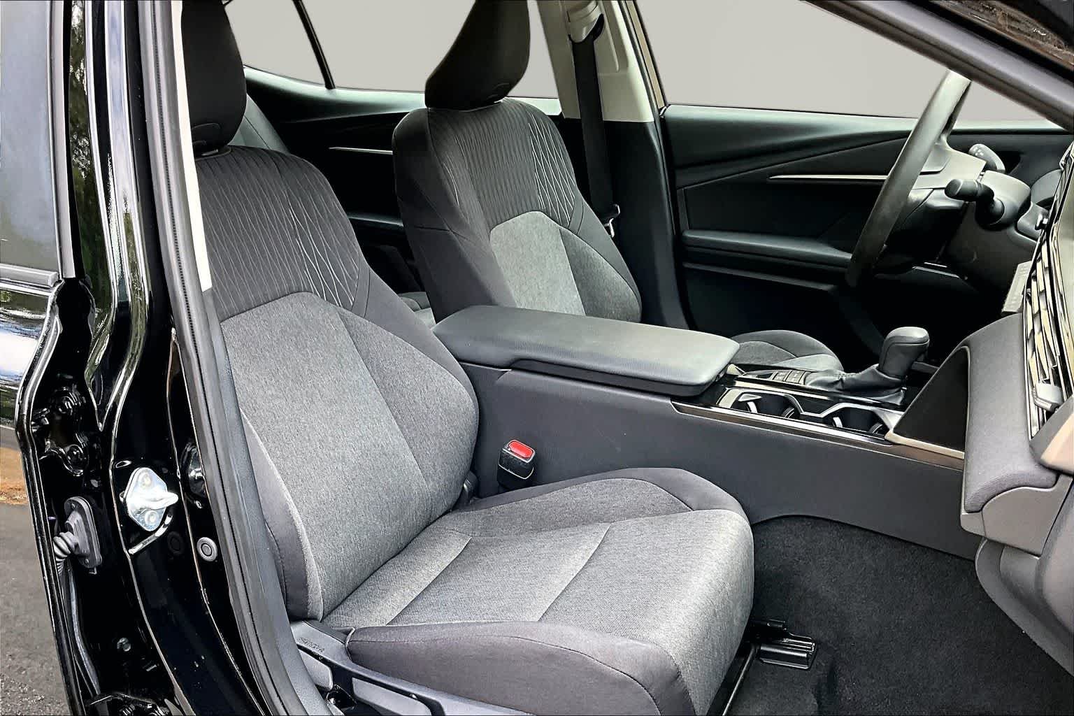 Certified Used 2025 Midnight Black Metallic Toyota LE image 17