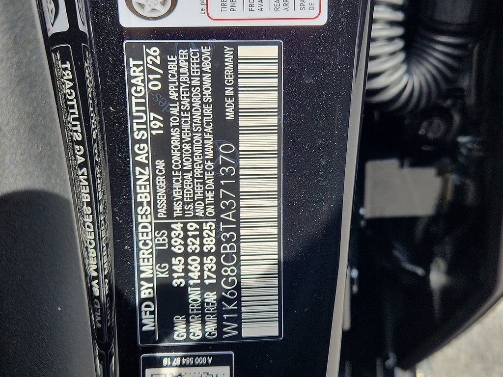 New 2026 Obsidian Black Metallic Mercedes-Benz S 63 E AMG® image 30