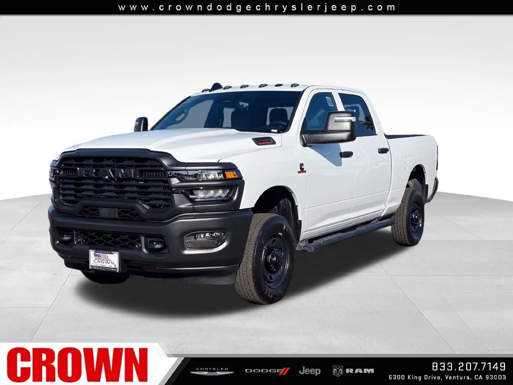 New 2027 Bright White Clear-Coat Exterior Paint RAM Tradesman image 1