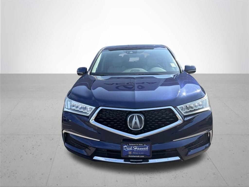 Used 2017 Fathom Blue Pearl Acura SH-AWD with Technology and Entertainment Package image 2