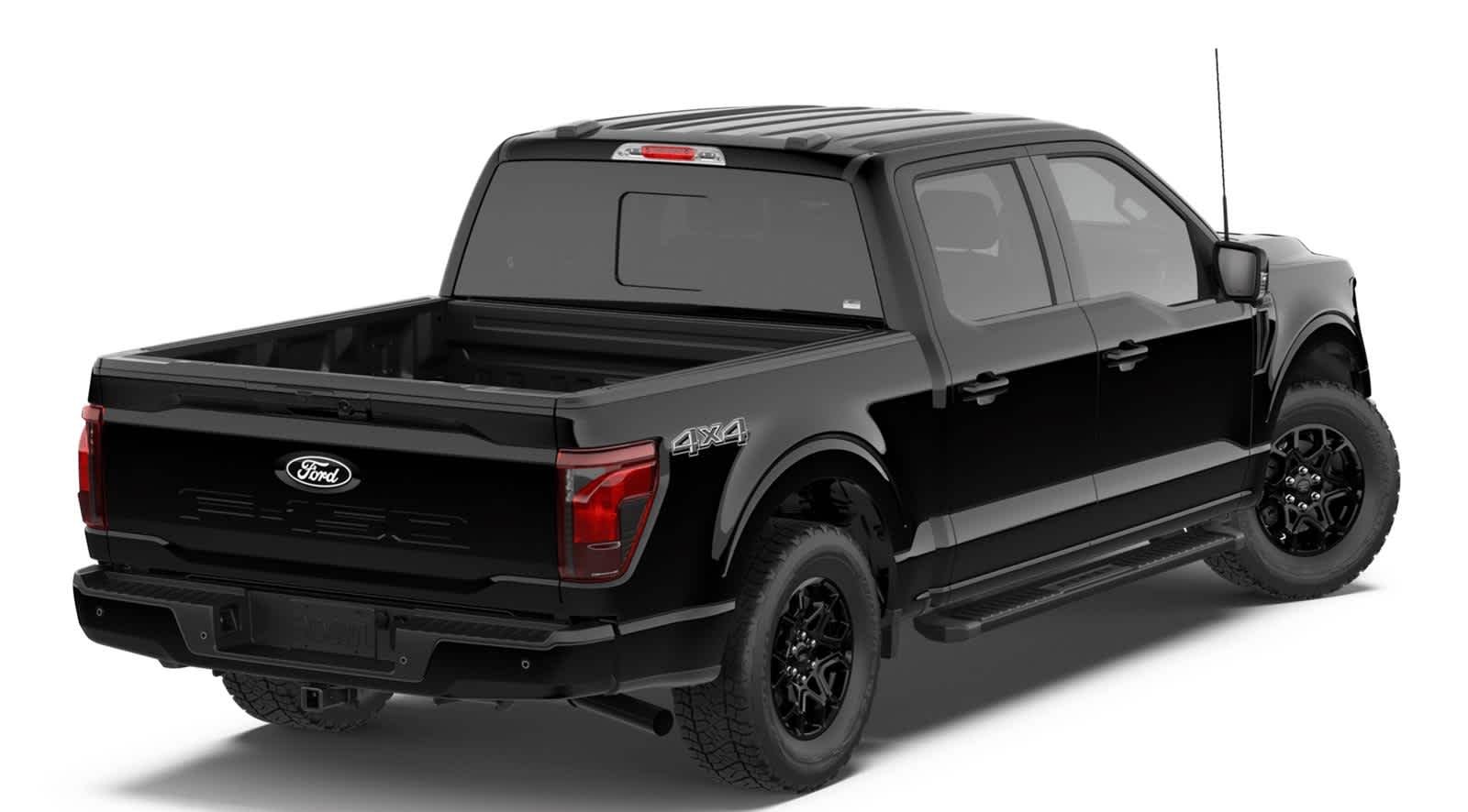 New 2026 Agate Black Metallic Ford XLT image 3
