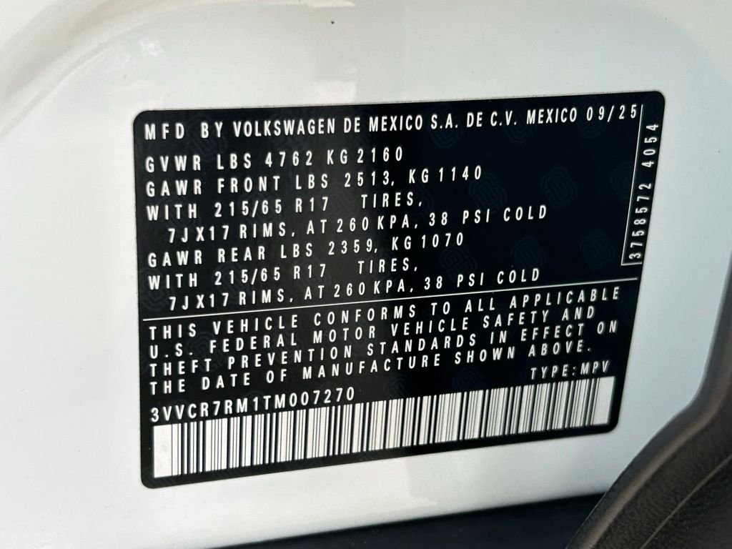 Certified Used 2026 White Volkswagen 2.0T S image 49