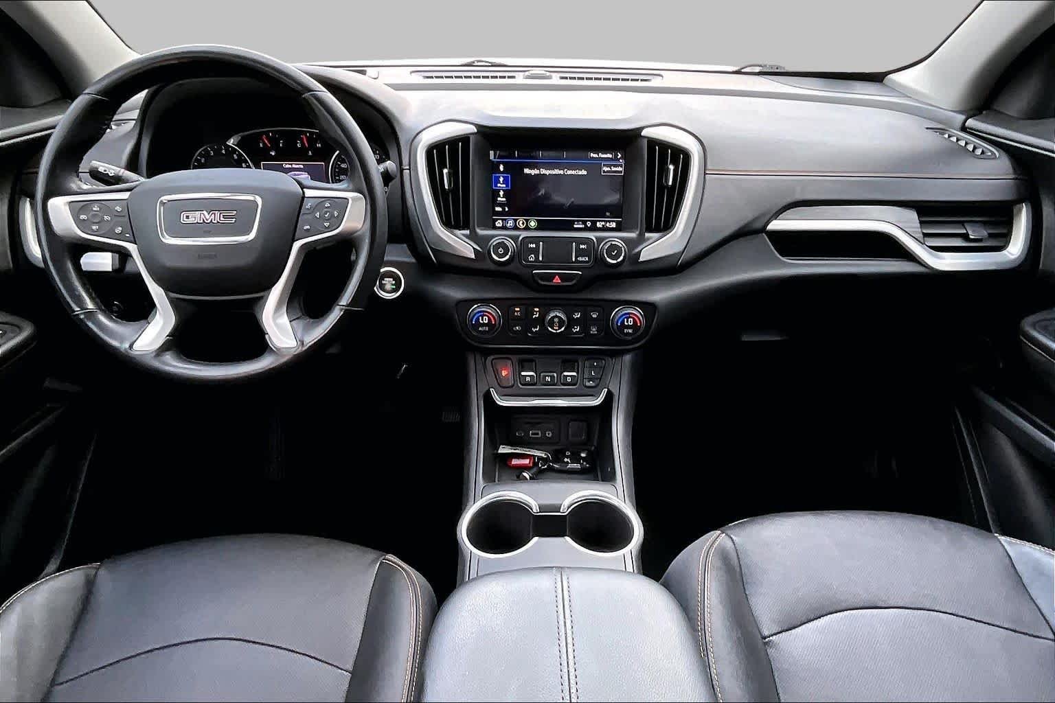 Used 2021 Summit White GMC SLT image 16