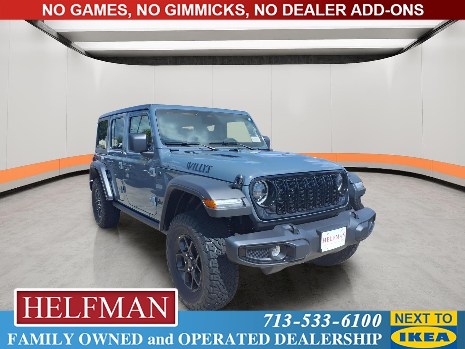 New 2026 Anvil Clear-Coat Exterior Paint Jeep Willys image 1