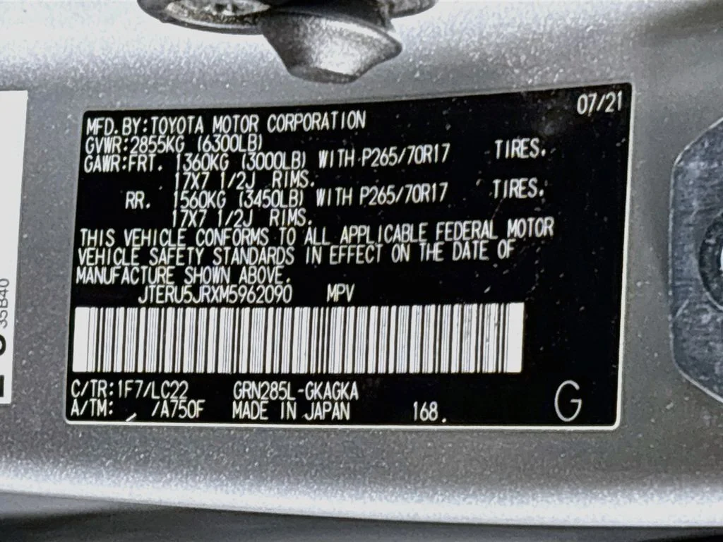 Used 2021 Silver Toyota TRD Off-Road Premium image 26