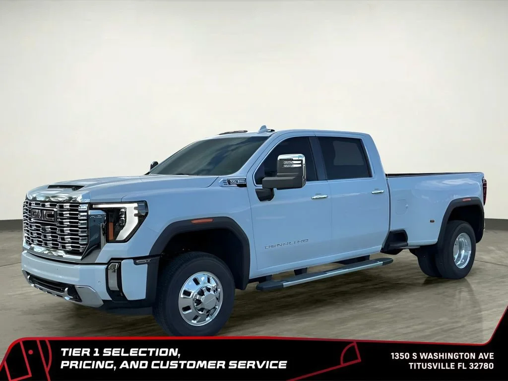 New 2026 Glacier White Tricoat GMC Denali DRW image 2