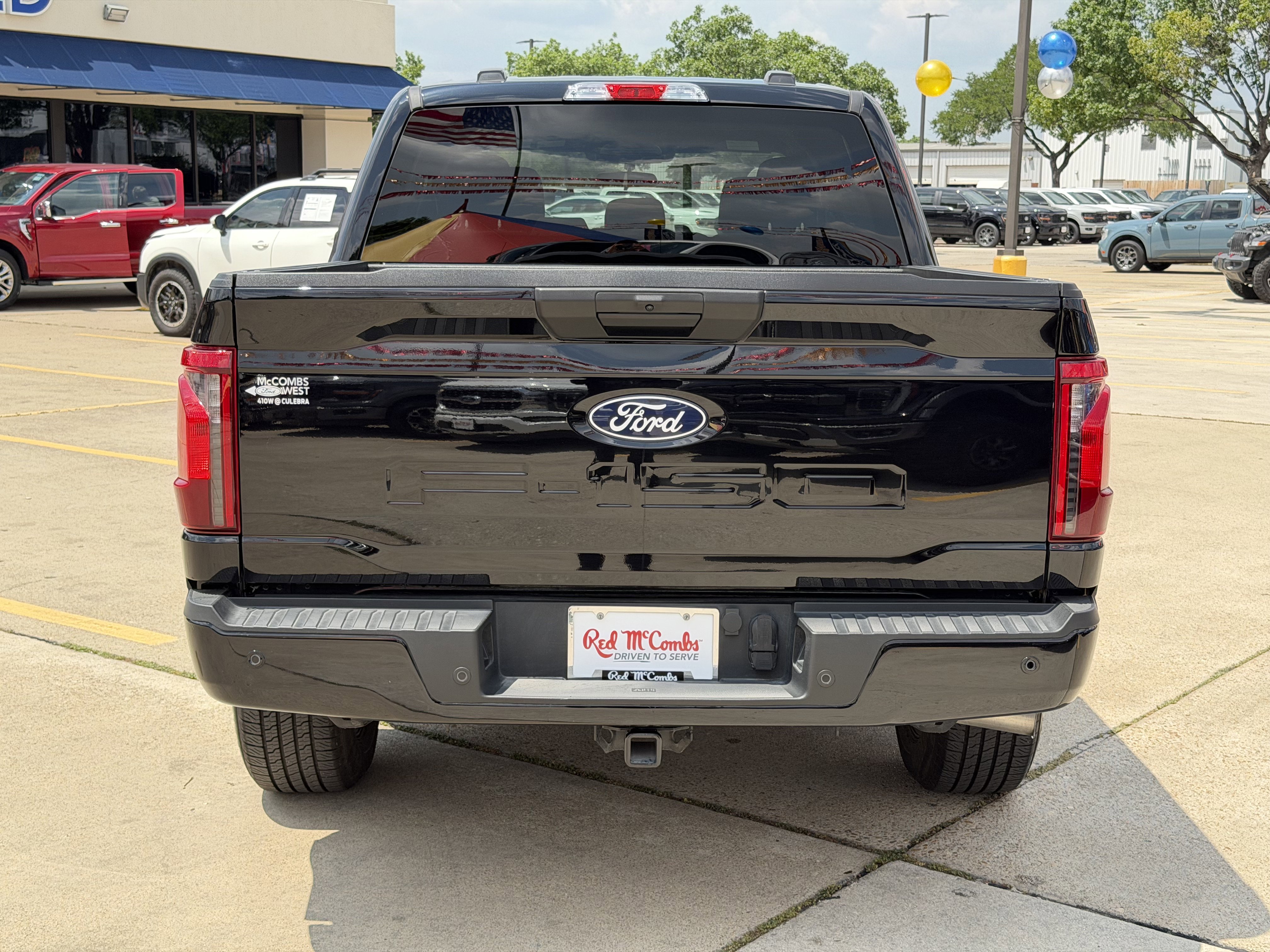 Used 2024 Agate Black Metallic Ford STX image 8