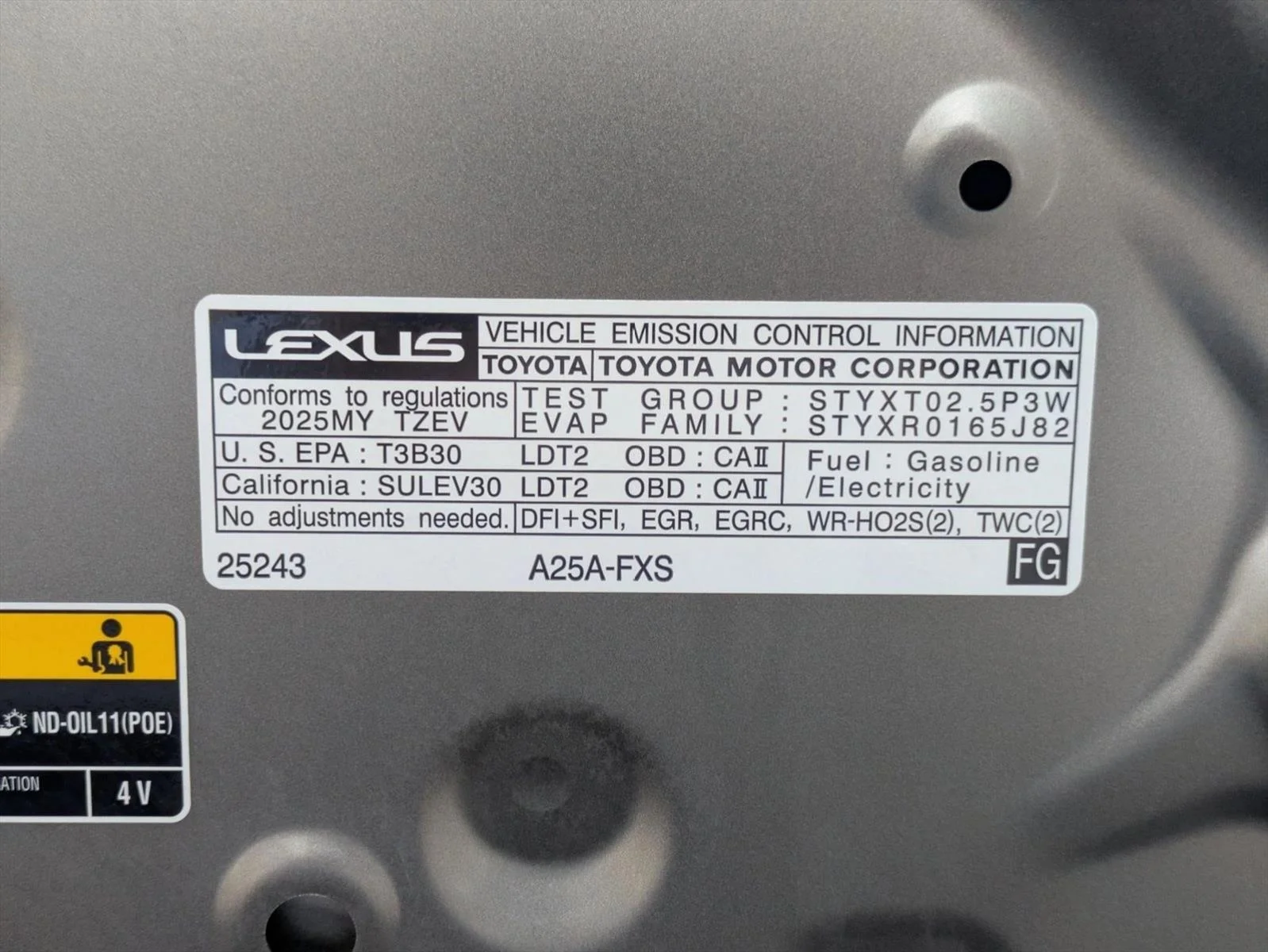 Used 2025 Atomic Silver Lexus NX 450h+ F SPORT Handling image 24