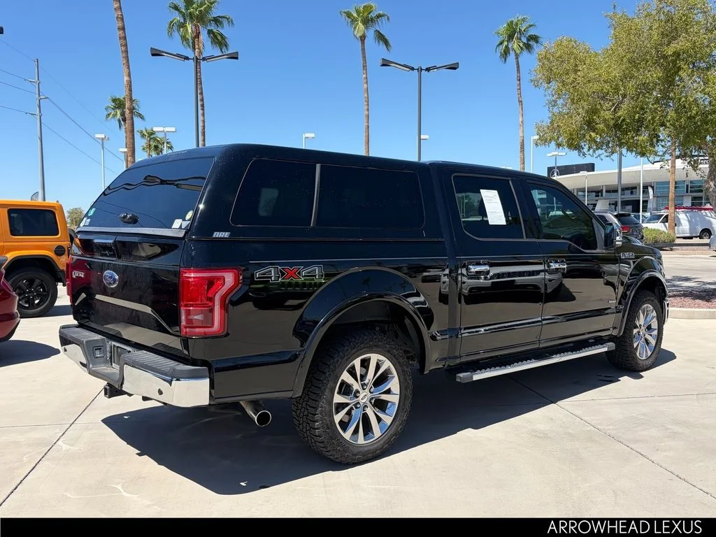 Used 2017 Black Ford Lariat image 6