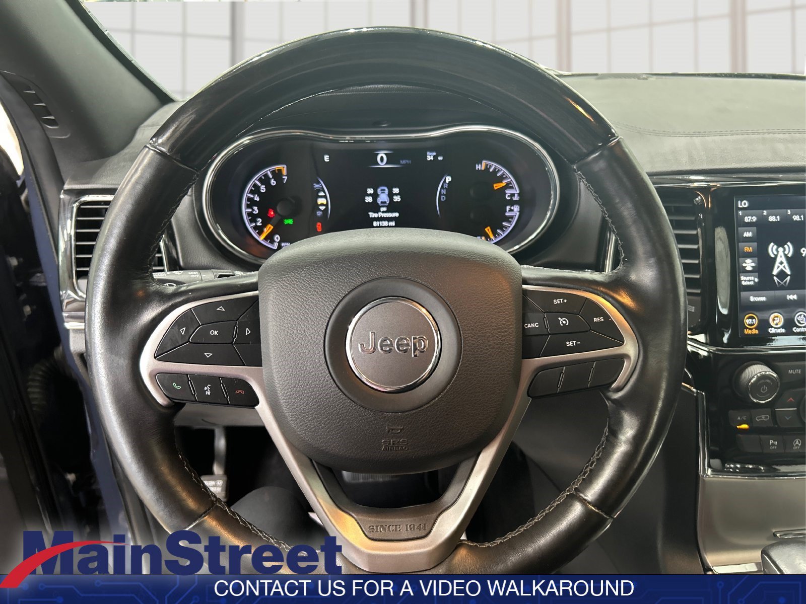 Used 2021 Slate Blue Pearlcoat Jeep Overland image 17