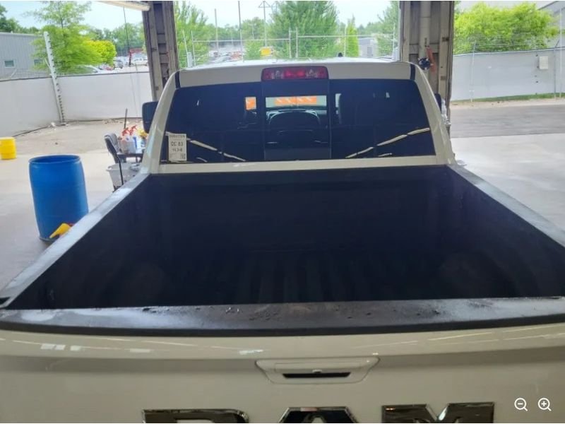 Used 2025 Bright White Clearcoat Ram Laramie image 9