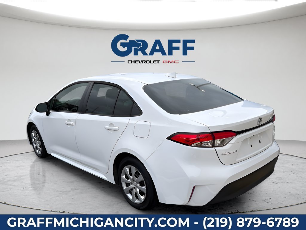 Used 2024 White Toyota LE image 3