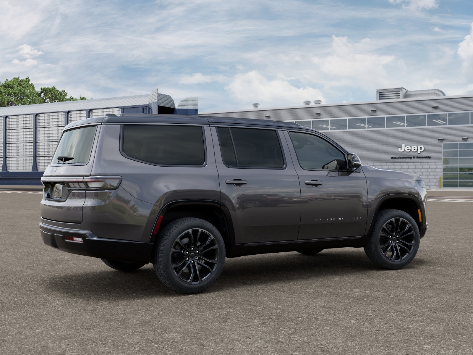 New 2026 Baltic-Gray Metallic Clear-Coat Exterior Paint Jeep Summit Obsidian image 2