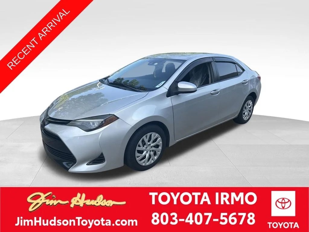 Used 2019 Silver Toyota LE image 1