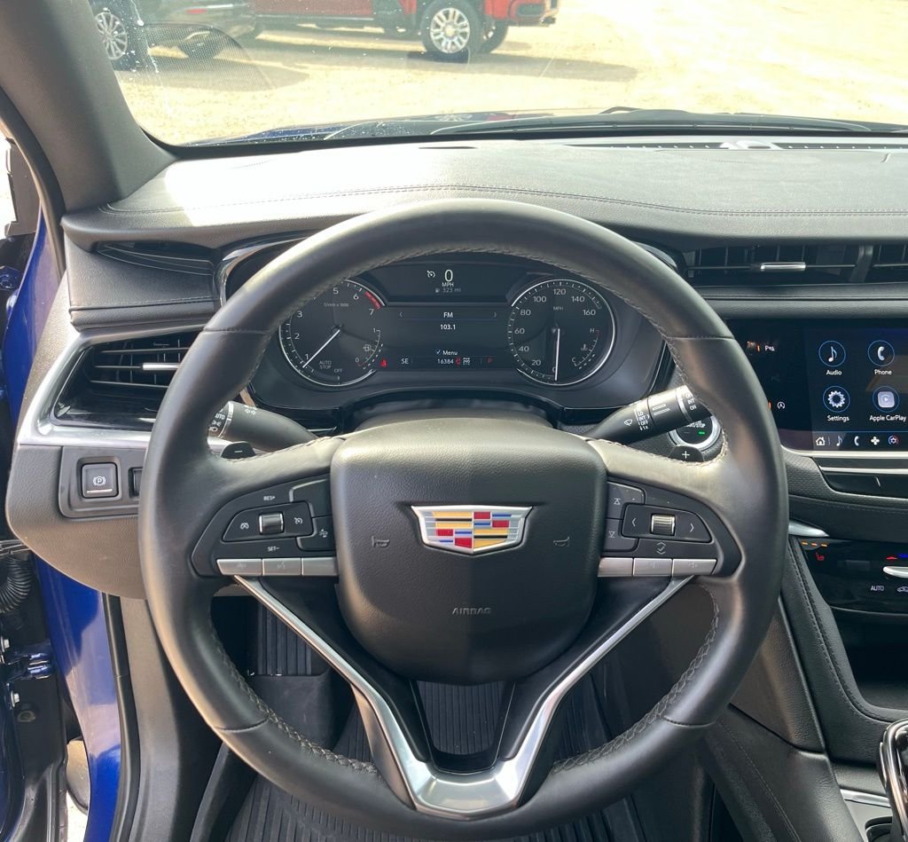 Used 2025 Blue Metallic Cadillac Luxury image 24